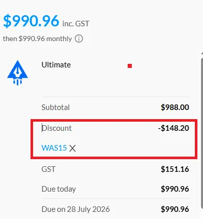 Agilitywriter 15% off coupon